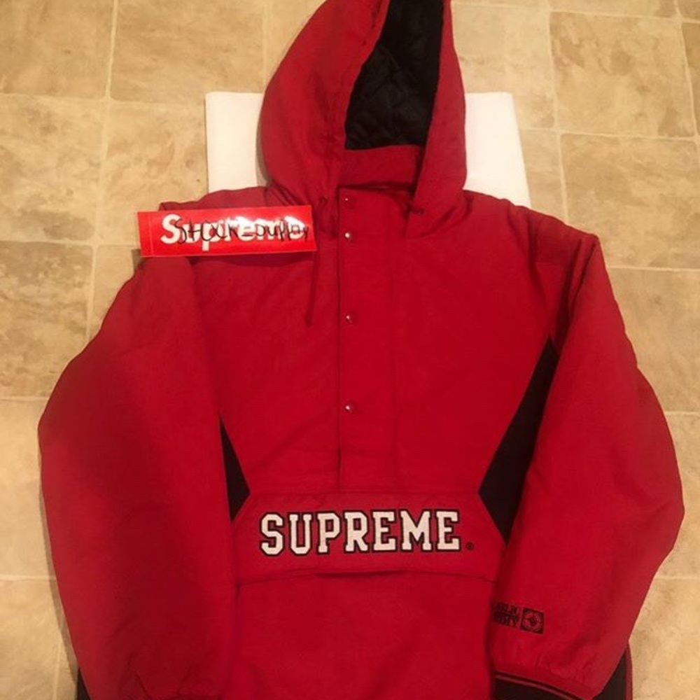 Supreme x Public enemy starter jacket
